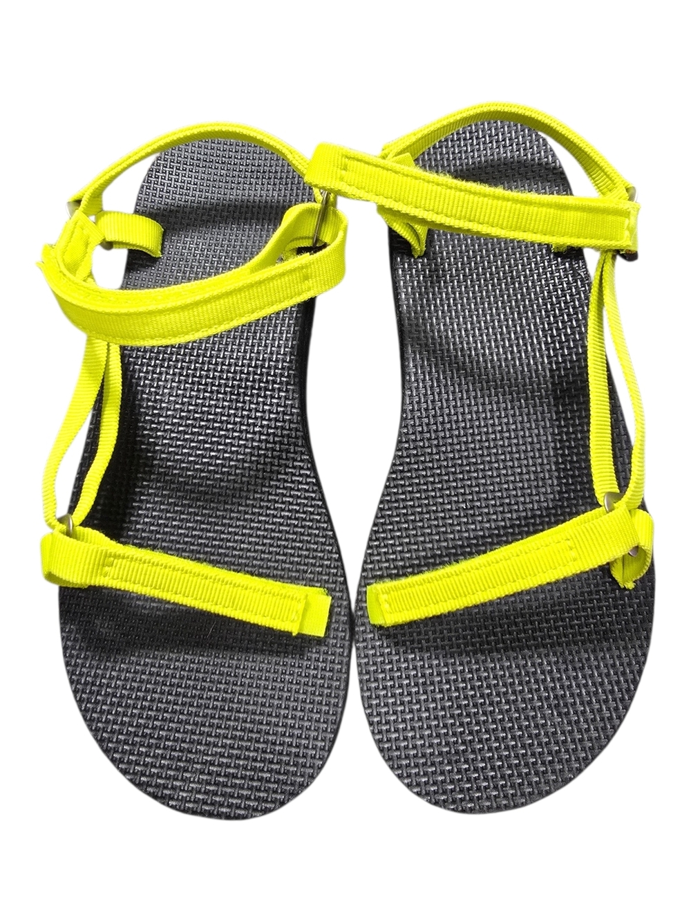 Teva Original Universal Slim Neon Yellow Sandals